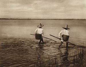 Mexico: Fishermen of Lake Chapala by Hugo Brehme
