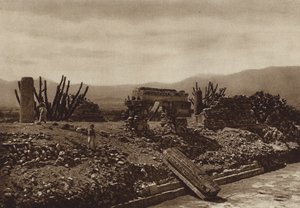 Mexico: Ruins of Mitla, Oaxaca State by Hugo Brehme