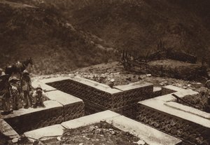 Mexico: Cross-shaped Underground, Guiaroo by Hugo Brehme