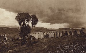 Mexico: Old Spanish Water Pipe, Los Remedios by Hugo Brehme
