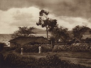 Mexico: View by Lake Chapala by Hugo Brehme