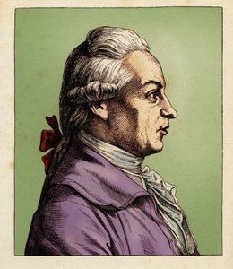 Johann Wilhelm von Archenholz (engraving) by Hugo Bürkner