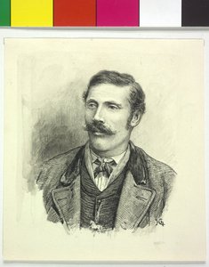 Abbey drawing in black Type of a German von Carinthia