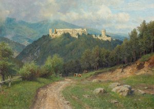 The Ruins of Starhemberg in the Piesting Valley