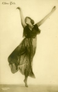 Ellen Tels / Photo Postcard by Hugo Erfurth
