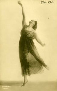 Ellen Tels / Photo Postcard by Hugo Erfurth