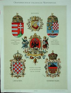 Coats of arms from the Austro-Hungarian Empire, from 