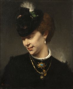A Parisian Lady by Hugo Salmson
