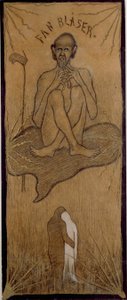The Devil Blowing by Hugo Simberg