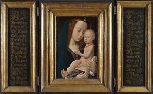 Virgin and Child by Hugo van der, Goes