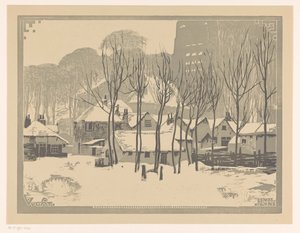 Vught in Snow by Huib Luns