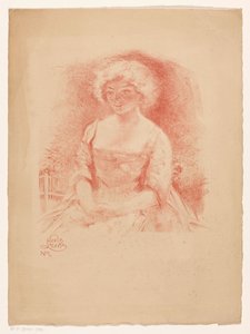 Seated Girl by Huib Luns