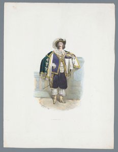 Man in Historical Costume