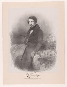 Portrait of Wijnand Nuijen by Huib van Hove Bz