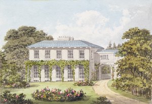 Design for the South Front of a House on Clapham Common for William Holme
