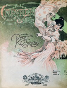 Front cover for the score 