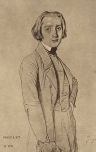 Portrait of Franz Liszt