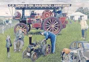 Traction Engines at the Show, 1993 by Huw S. Parsons