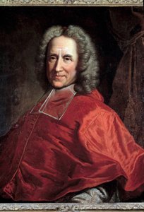 Portrait of Cardinal Guillaume Dubois, Archbishop of Cambrai (1656-1723) by Hyacinthe Francois Rigaud