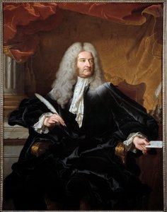 Portrait of Louis Germain de Chauvelin by Hyacinthe Francois Rigaud