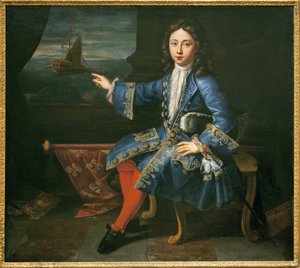 Portrait of the Count of Toulouse by Hyacinthe Francois Rigaud