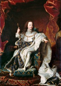 Louis XIV, King of France 1638-1715 by Hyacinthe François Honoré Rigaud