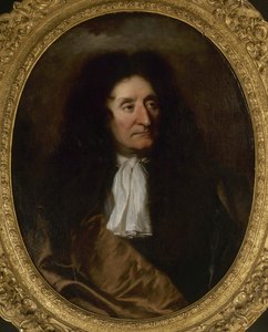 Portrait of Jean de La Fontaine by Hyacinthe François Honoré Rigaud