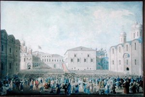 The Great Reception of Alexander I in the Kremlin on 15th August 1816 by I.A. Lavrov