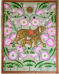 Indian Tiger Lotus Walk by IMAGINEERS STUDIO
