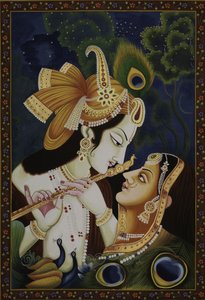 Krishna Radha Flute by IMAGINEERS STUDIO