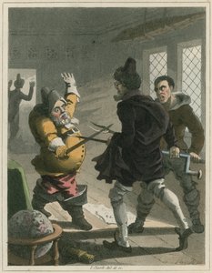 Illustration from Hudibras by Samuel Butler by I Clark