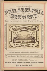 Philadelphia Brewery, San Francisco by I. W. Taber