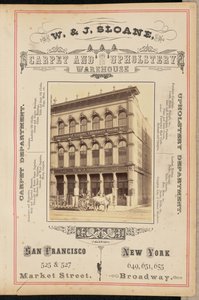 W. and J. Sloane Carpet and Upholstery Warehouse, San Francisco