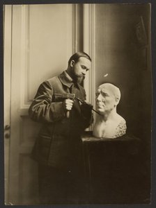 Boris Kustodiev (sculptor) by Iakob Vladimirovich Shteinberg