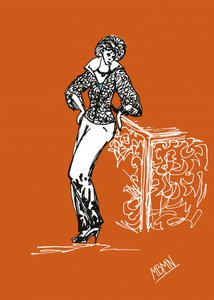Elegant Fashion Sketch by Ida Publishing