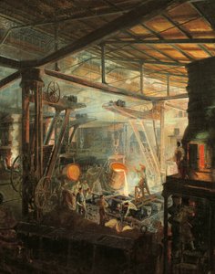 The Foundry (ca. 1864) by Ignace Francois Bonhomme