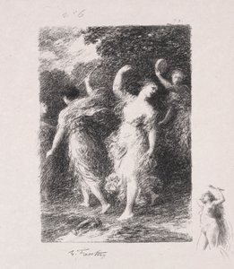 Bacchus by Ignace Henri Jean Fantin Latour