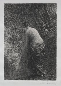 Bather Standing by Ignace Henri Jean Fantin Latour