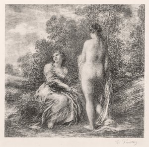 Bathers by Ignace Henri Jean Fantin Latour
