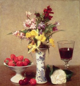 Engagement Bouquet by Ignace Henri Jean Fantin Latour