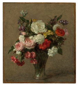 Flower Bouquet by Ignace Henri Jean Fantin Latour
