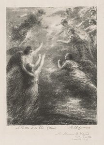 The Paradise and the Peri, 1893 by Ignace Henri Jean Fantin Latour