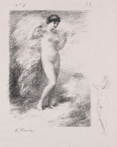 Néère by Ignace Henri Jean Fantin Latour