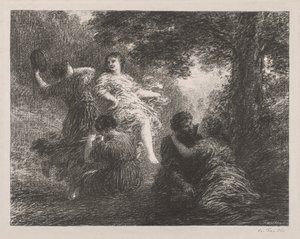 Pastorale by Ignace Henri Jean Fantin Latour