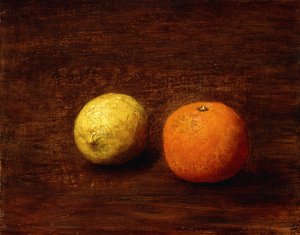 Still Life, Lemon and Orange