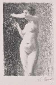 Study for Eve by Ignace Henri Jean Fantin Latour