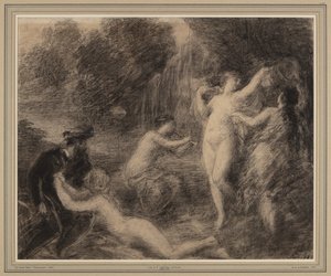 Tannhäuser in Venusberg by Ignace Henri Jean Fantin Latour