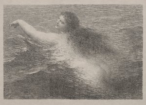 The Water Genius by Ignace Henri Jean Fantin Latour