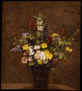 Wild Flowers by Ignace Henri Jean Fantin Latour