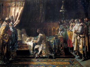 The last moments of King James I the Conqueror